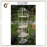 Wrought Iron 4-tier Shelf Unit thumbnail-1