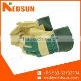 Labour Protection Split Safety Pig Leather Glove for Working thumbnail-1