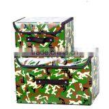 N495 Household Non Woven Box Foldable Water Proof Storage Box thumbnail-5