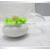 Household Plastic Color Eco-friendly Lotus Toothpick /cotton Bud Holder thumbnail-3