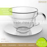 Unbreakable Coffee Mug Borosilicate Double Wall Glass Cup thumbnail-1