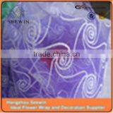 Latest Style Soft Pattern High Quality Foam Organza Fabric for Decoration thumbnail-1