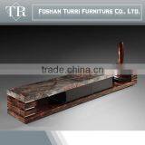 Modern Living Room Marble Top tv Cabinet Designs thumbnail-4