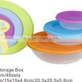 Square pp Food Box With Lid thumbnail-2