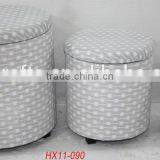 Storage Wooden Ottoman thumbnail-1