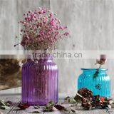 Clear Glass Vase Lanterns for Wedding Centerpieces thumbnail-2