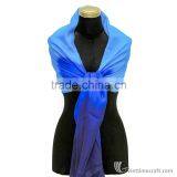 Brocade Silk Scarf, Multi-color, 100% Handicraft in Vietnam thumbnail-2