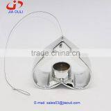 Home Decoration Ceramic Plating Hanging Silver Candle Holder thumbnail-3