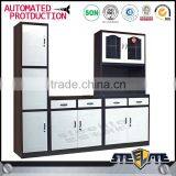 Africa Furniture Modern Steel Cupboard Designs Kitchen Cabinet thumbnail-6