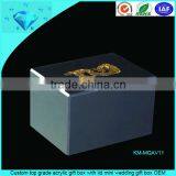 OEM Custom Colorful Acrylic Sugar Box With Lid Hot Sale Plexiglass Candy Box thumbnail-3