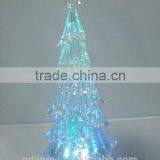 14.8inch New Acrylic Product Transparent LED Lighted Christmas Tree for Christmas Decoration thumbnail-1