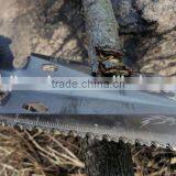 New Design Outdoor Multifunction Hunting Accessories Shovel Knife Saw Fire Flint thumbnail-3