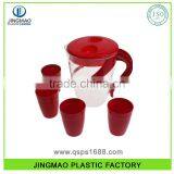 PS 1500ml Promotional Plastic Drinking Water Juice Pitcher With Lid