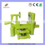 Spiral Manual Fruit Vegetable Cutter, As Seen On Tv Tri-blade Plastic Spiral Vegetable Slicer thumbnail-4