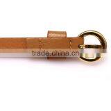 Wholesale Rivet Decorated Ring Buckle Girl Thin PU Waist Belt thumbnail-6