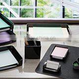 Best Selling High Quality Office Large Three-Tiered Pencil Cup, Black thumbnail-5