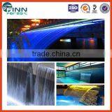 OEM Stainless Steel 304 Spa Waterfalls Easy Install Waterfall for Swimming Pool thumbnail-1