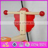 2015 Wholesale Children Baby Trike Toys,Cheap Safety Wooden Tricycle For Kids,Cute Lion Deisgn Wooden Baby Tricycle Toy W16A014 thumbnail-5