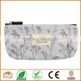 Flower Floral Pencil Pen Case Cosmetic Makeup Bag Blue thumbnail-1
