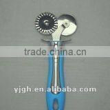 Stainless Steel Pizza Cutter With Double Wheels