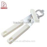 White PP Handle Can Opener With Iron Plating thumbnail-2