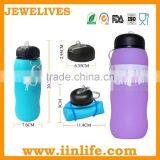 600ml Eco Good Grade Bpa Free Cheap Silicone Oxygenate Water Bottle thumbnail-1