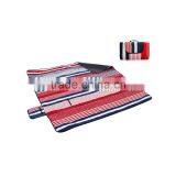 Wholesale Customised Logo Picnic Blanket Tartan Foldable Camping Picnic Mat With Waterproof PEVA Backing thumbnail-4