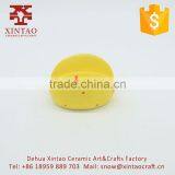 Decorative Ceramic Table Yellow Chicken Shaped Napkin Holder for Sale thumbnail-3