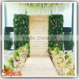 Hot Sale the Bow-type Artificial Flower Wall for Wedding Decoration thumbnail-5