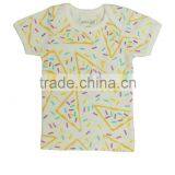 New Style Comfortable Polo t Shirt and Pant for Babies With Organic Short Sleeve Printed Babys t Shirt thumbnail-3