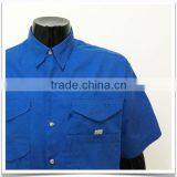 China Factory Wholesale Camping Quick Dry Outdoor Sportswear Short Sleeve Fishing Shirt for Men thumbnail-4