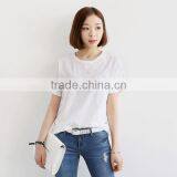 Top Fashion Design Your Own Blank t Shirt China Wholesale Bamboo Best Slim Fit Blank T-shirt thumbnail-2