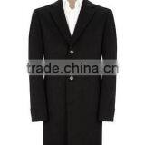 2014 Latest Style Formal Occasion Slim Fit Mens Cashmere Best Selling Men Coat thumbnail-1