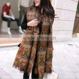 fancy printed pattern girls shawls and wraps lady shawls and wraps