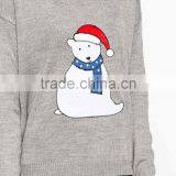 Fashion Christmas Pullover Hooded Sweater For Women thumbnail-3