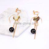Zm35145a Fashion Elegant Women Jewelry Simple Long Drop Earrings thumbnail-3