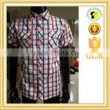 2017 Summer New Short Sleeve Shirt Casual Shirts Mens Flannel Shirts thumbnail-1