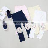 2017 New Children Leggings Factory Wholesale Baby Girls Ruffle Kids 100% Cotton Leggings thumbnail-2