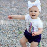 S17506A Boys Letter Cotton Baby Kids Shirts Fashion Children Tee Tops thumbnail-4