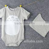 OEM Baby Boy's Clothes 100% Cotton Short Sleeve Rompers thumbnail-3