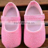 Baby Shoes Crib Shoes Glitter Shoes Glitter Baby Whoes Baby Mary Janes Sparlkle Baby Shoes thumbnail-3