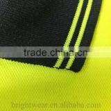 Mens High Visibility Two-tone Reflective Polyester/cotton Chest Pocket Safety Polo Shirt thumbnail-5