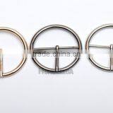 40mm 1.5inch Metal Alloy Pin Buckle Big Round Belt Bag Buckles Nickle,black,gold Colors BK-083 thumbnail-2