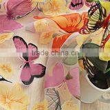 2016 Hot Romantic Butterfly Transparent Curtains Tulle 1x2m for Casement And Door Printed Window Curtain Sheer Voile Curtain thumbnail-4
