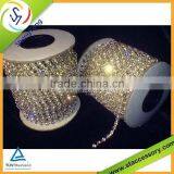 New Products Rhinestone Beaded Chain Trim Bling Bling Decorative Rhinestone Trim thumbnail-1
