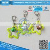 Reflective Keychain Reflective Cartoon Sticker Reflective Trinket 3M Reflective Badge thumbnail-1