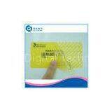 Double Layer Tamper Proof Labels , Yellow / Green Die Cut Caution Labels thumbnail-1