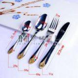 Cuchillo, Cuchara Tenedor de Acero Inoxidable #410 thumbnail-2