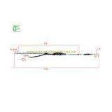 Black ST70 Monkey Gorilla Honda Motorcycle Parts for DAX70 CT70 Z50 SKYTEAM Front Brake Cable 1115mm thumbnail-1