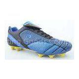 Customize Children Platform Soccer Cleats Blue for Firm-Ground thumbnail-1